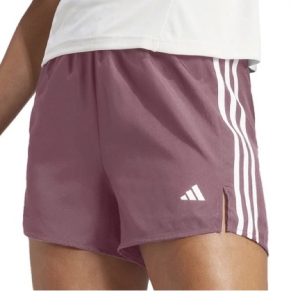 Adidas Purple Athletic Shorts Lightweight Performance